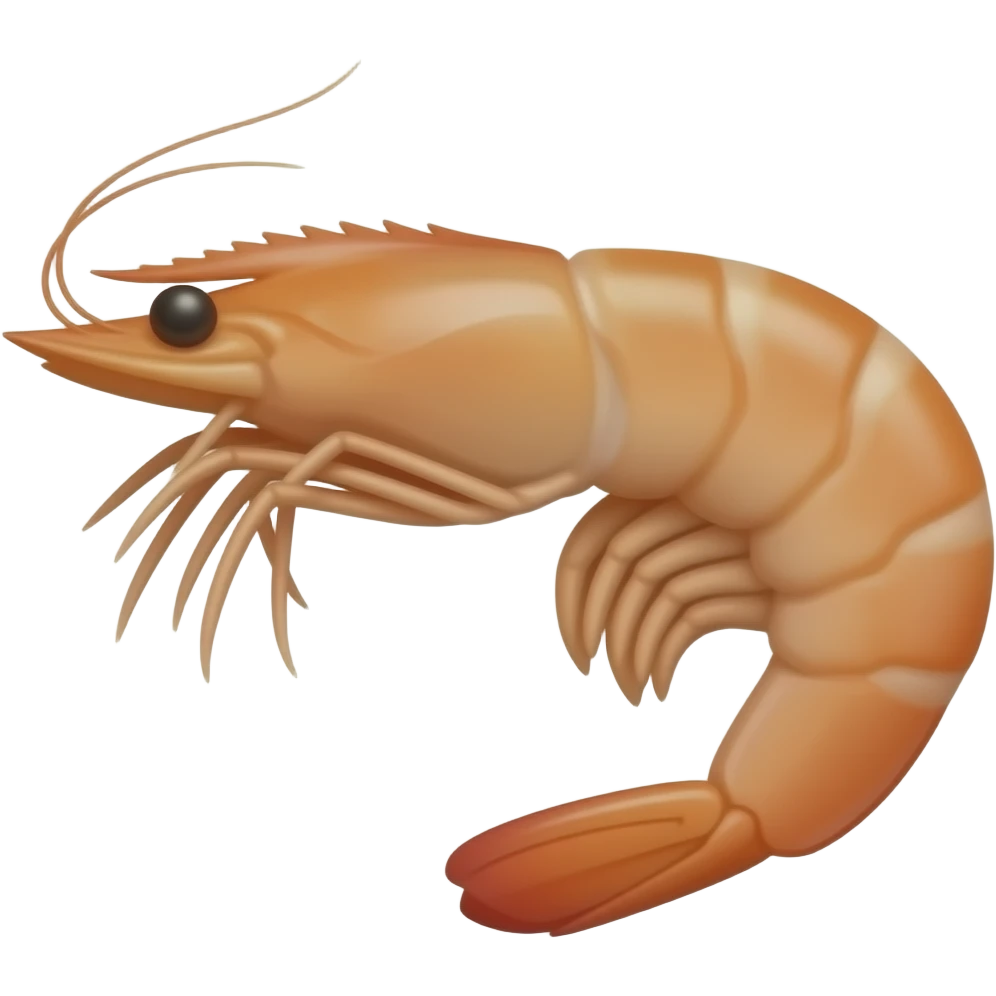 Camarão emoji