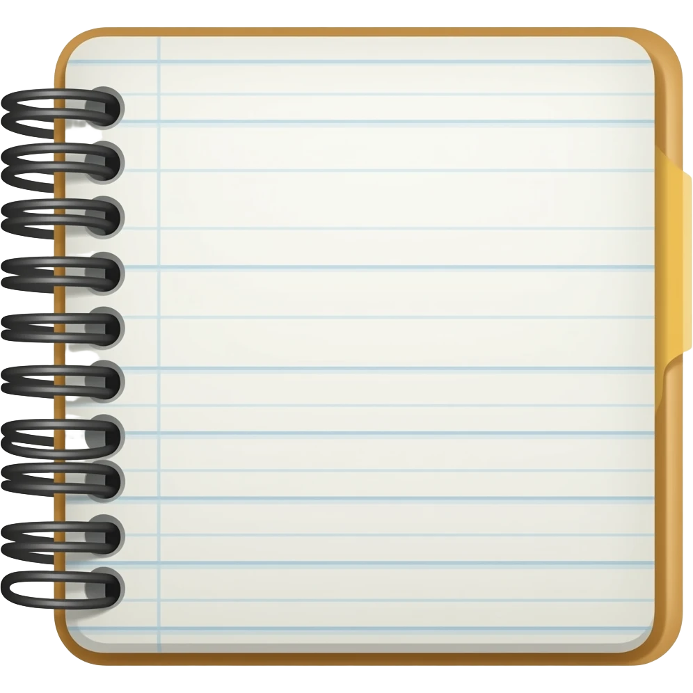 Notebook emoji