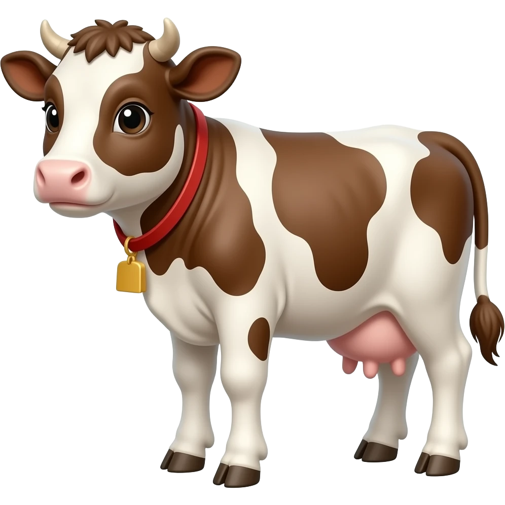 A small cow emoji emoji