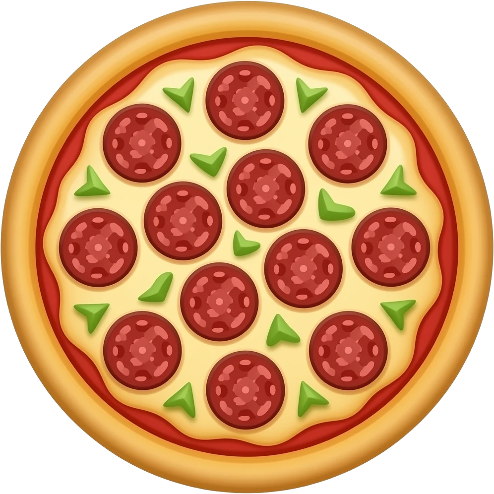 Pepperoni Pizza emoji