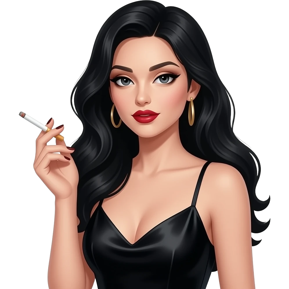 Femme fatale emoji