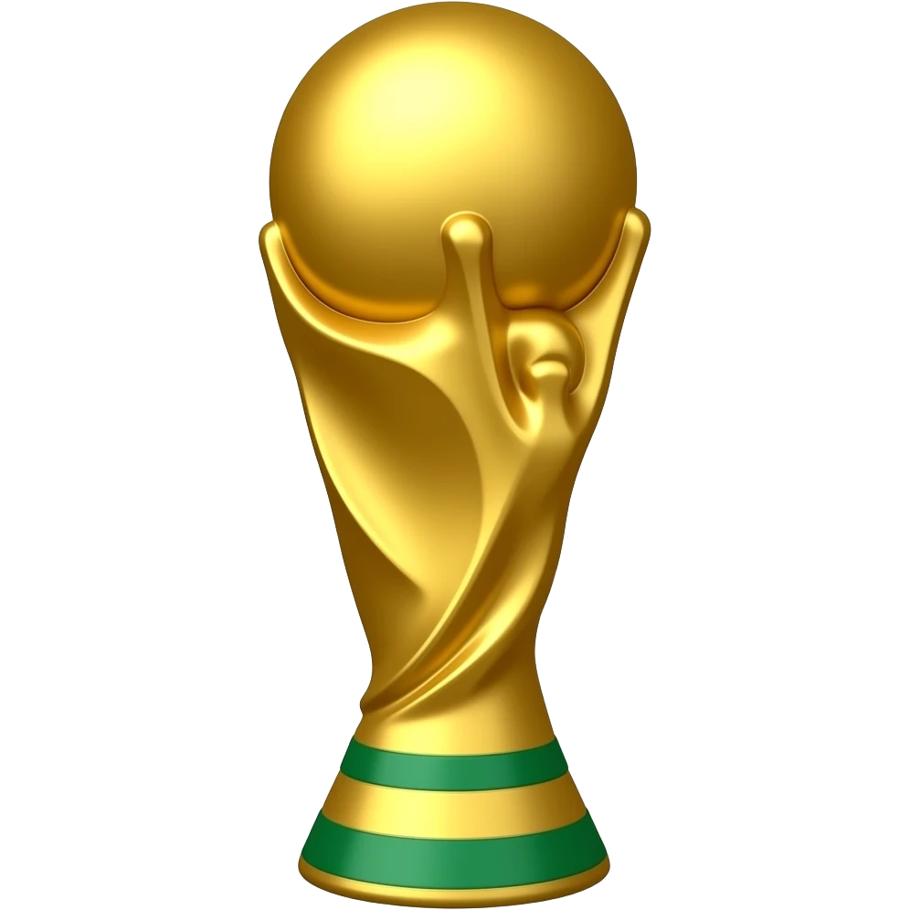 World Cup trophy gold 2026 emoji