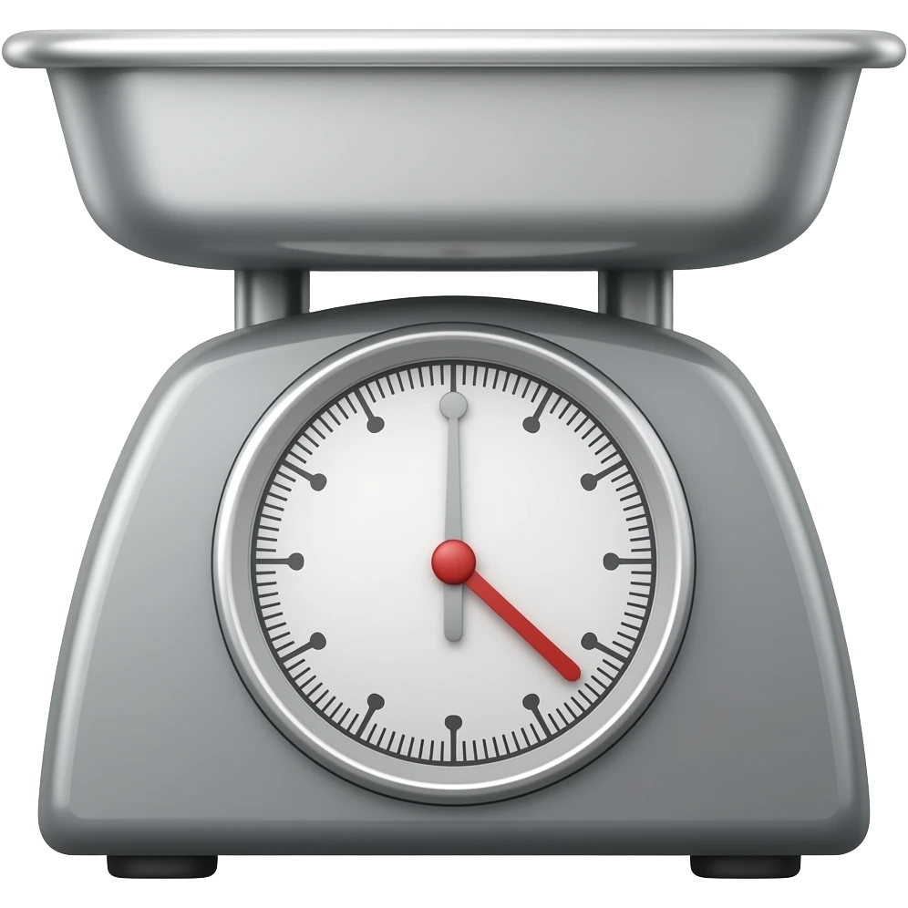 a supermarket scale emoji