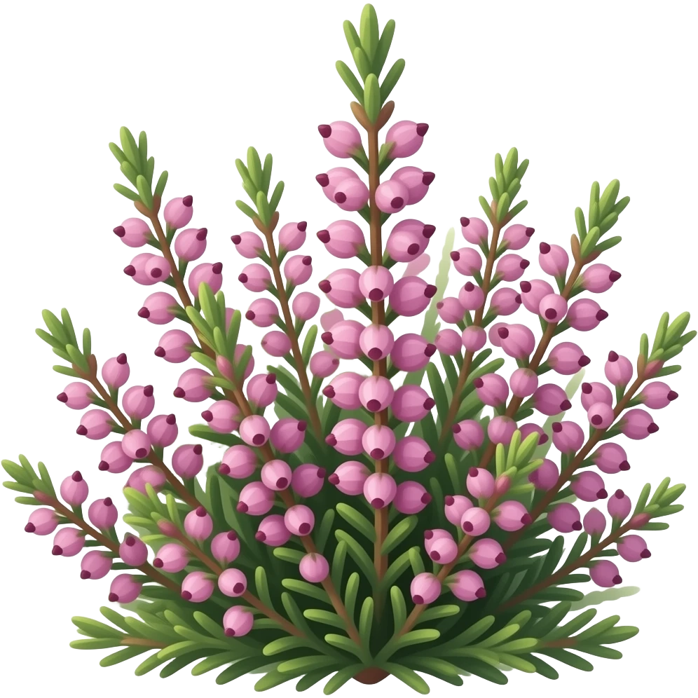common heather emoji