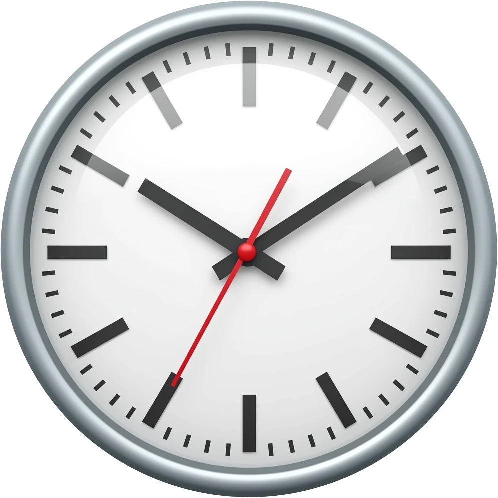 Clock Hands emoji