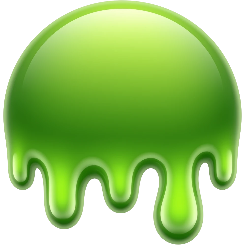 green slime emoji