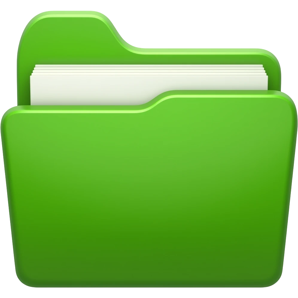 green school folder emoji