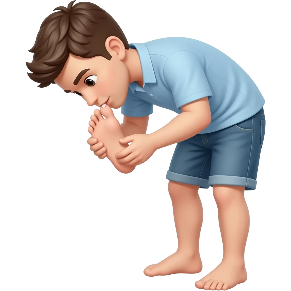 Toe sucking emoji