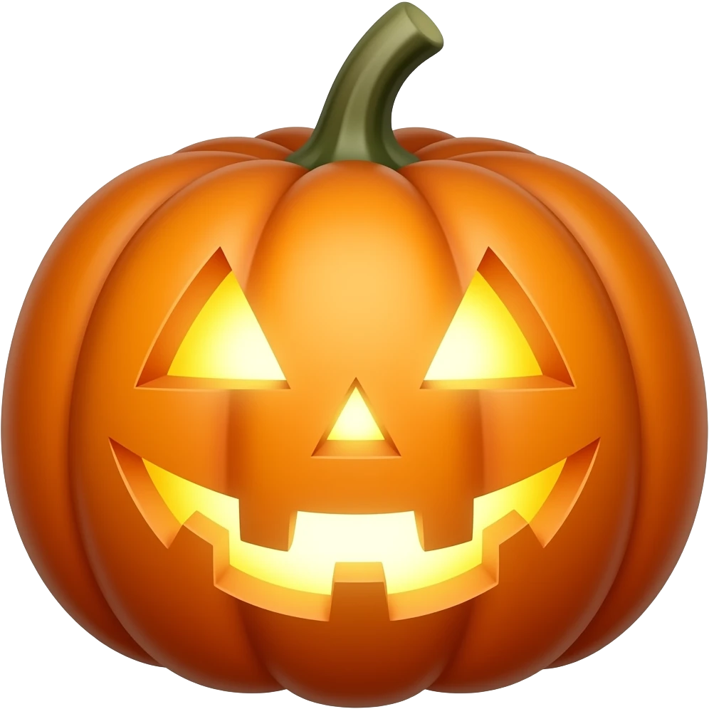Jack-o'-lantern emoji