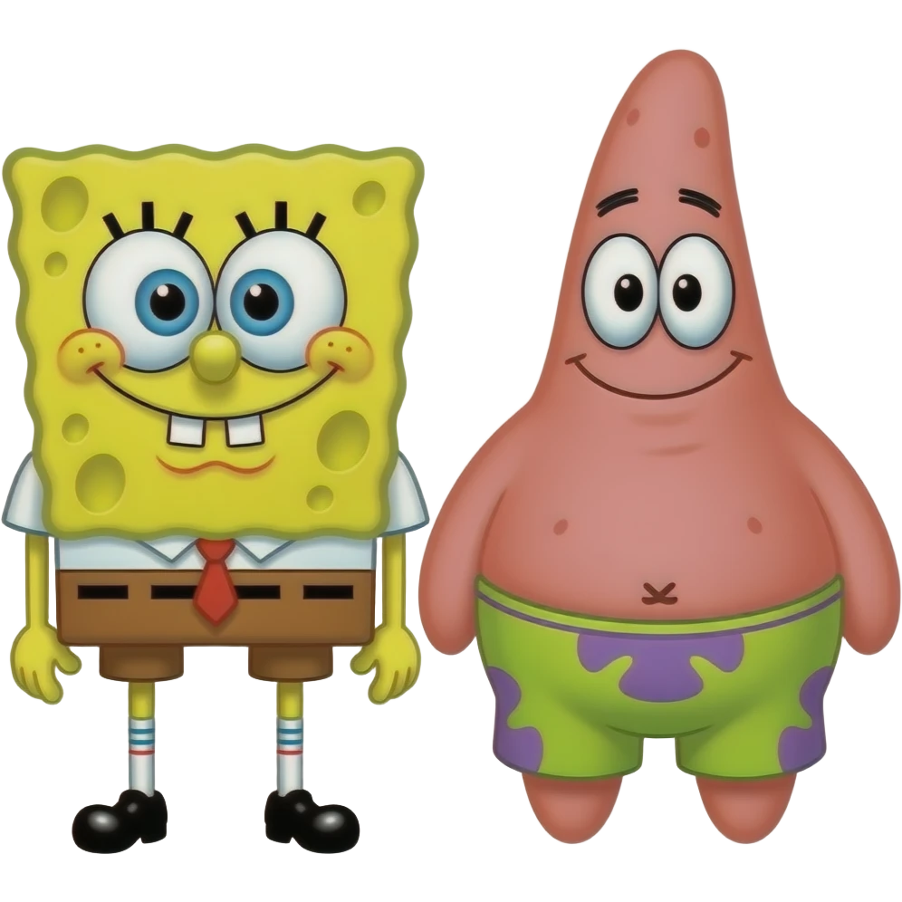 Sponge bob patrick emoji
