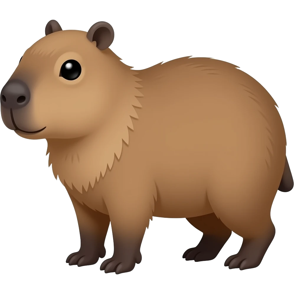 Capybara emoji