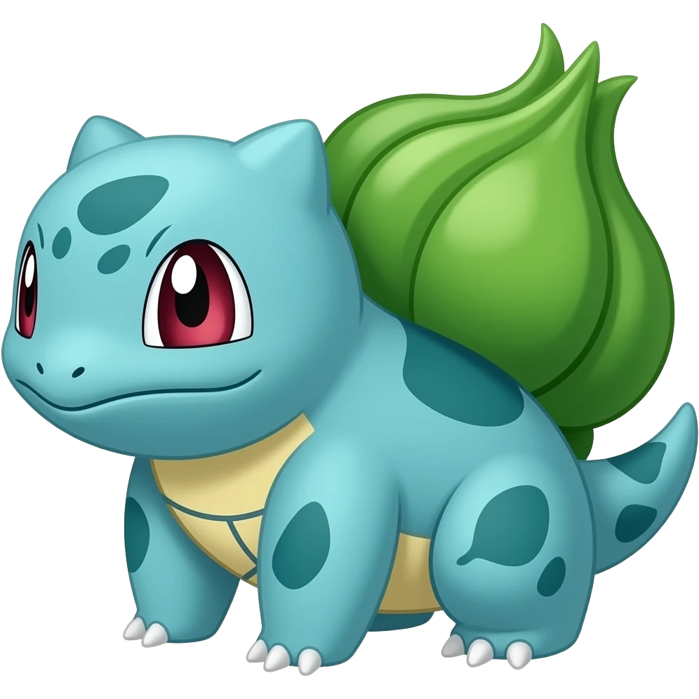 Bulbasaur hi emoji