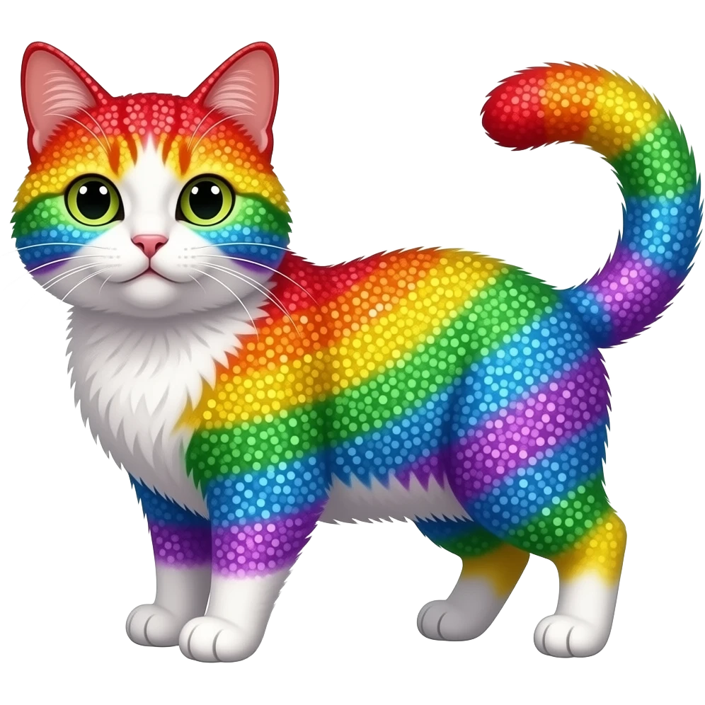 crazy cat gay emoji