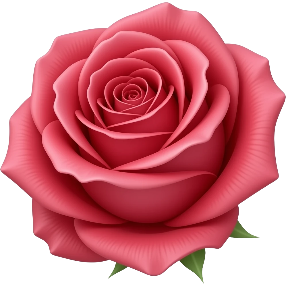 romantic rose emoji