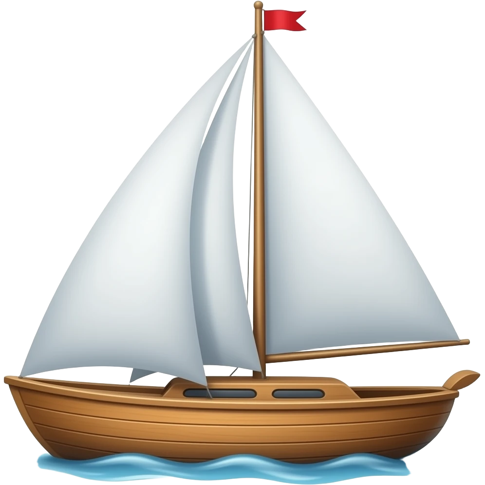 Sailboat emoji