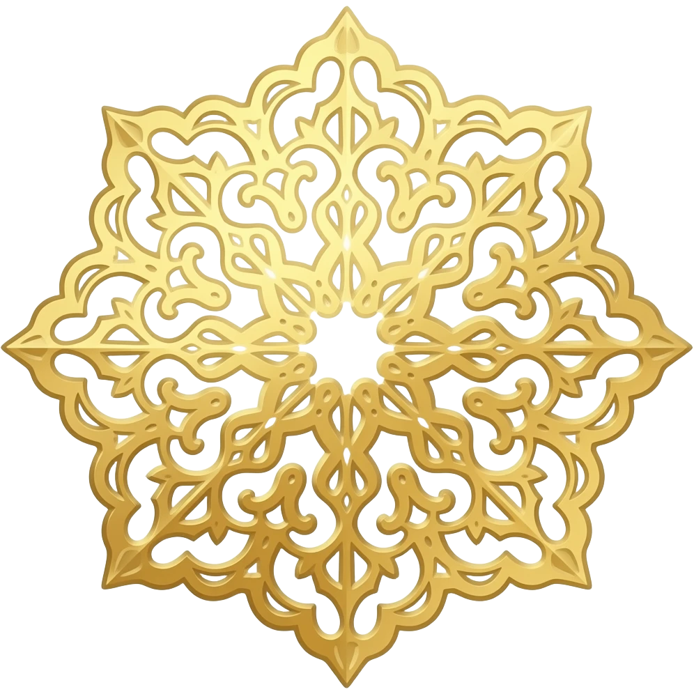 gold lace emoji