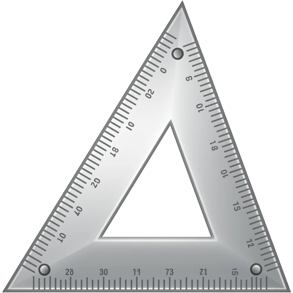 drafting triangle emoji