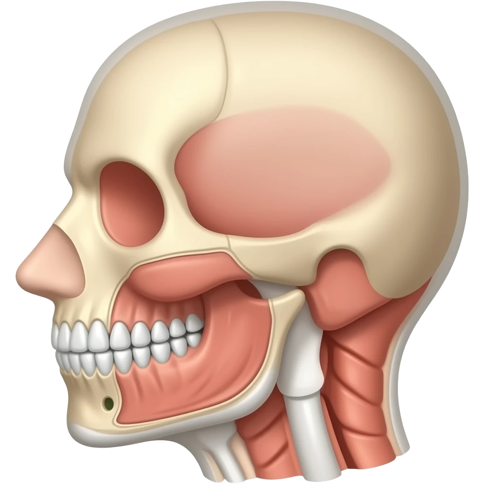 mouth profile anatomy emoji