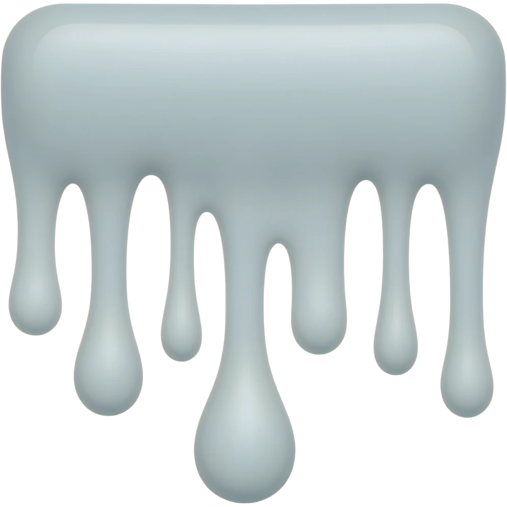 Cum dripping down emoji
