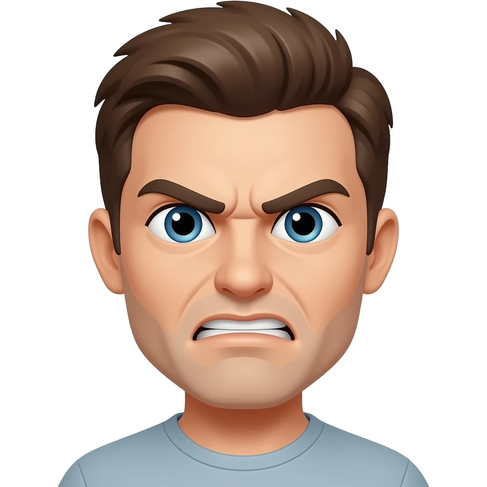 Angry emoji