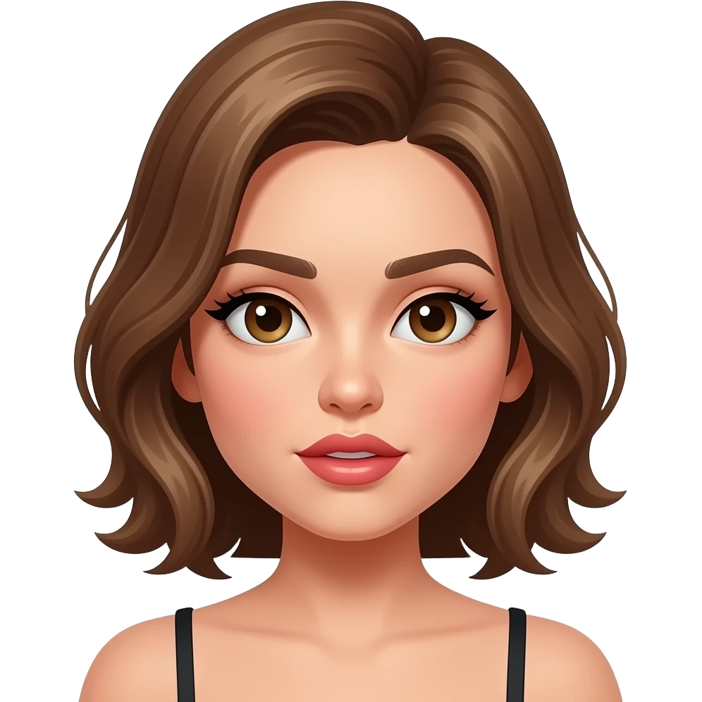 Bite lips sexy emoji