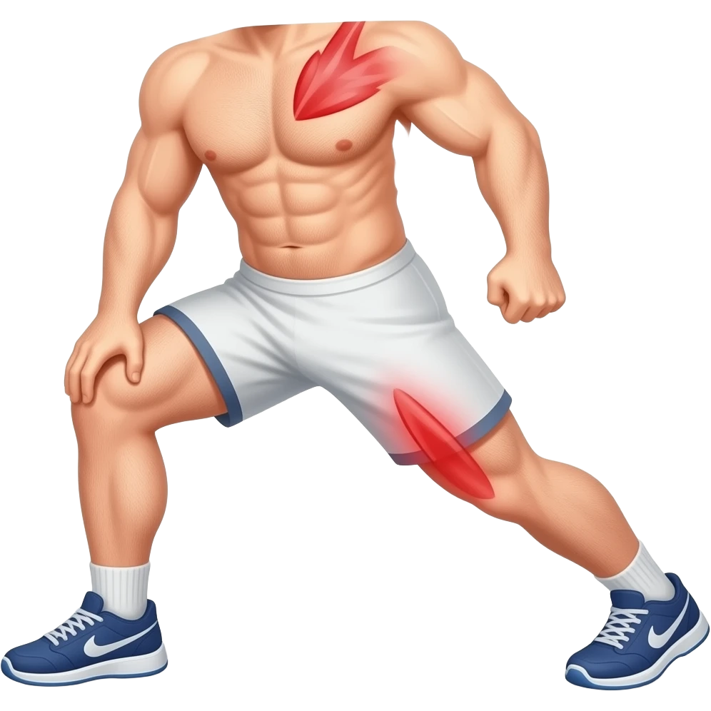 athlete hamstring emoji