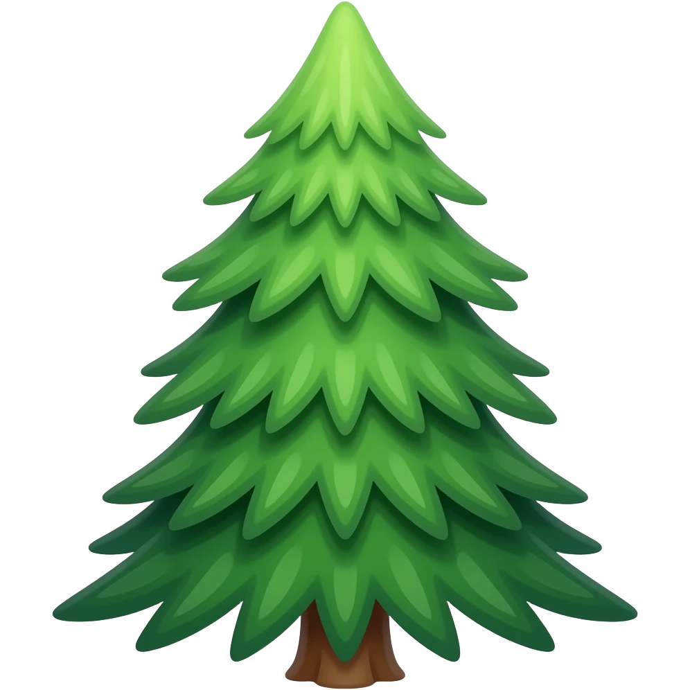 pine tree emoji