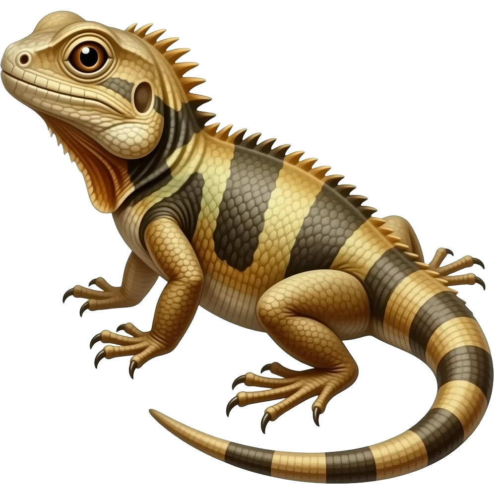 frilled lizard emoji