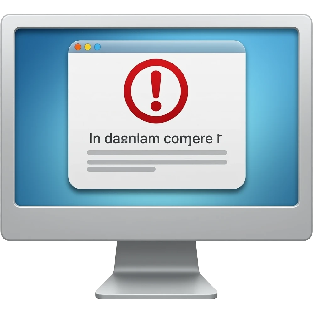 error video emoji