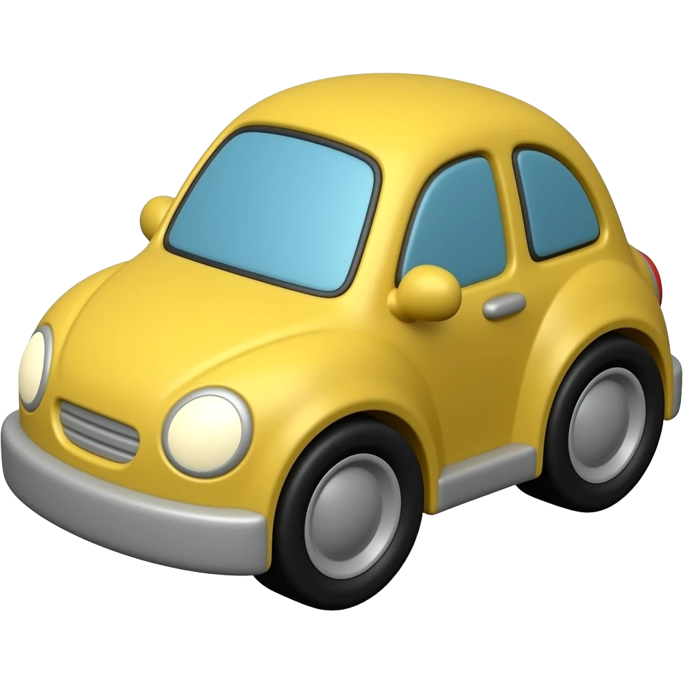 Toy cars emoji