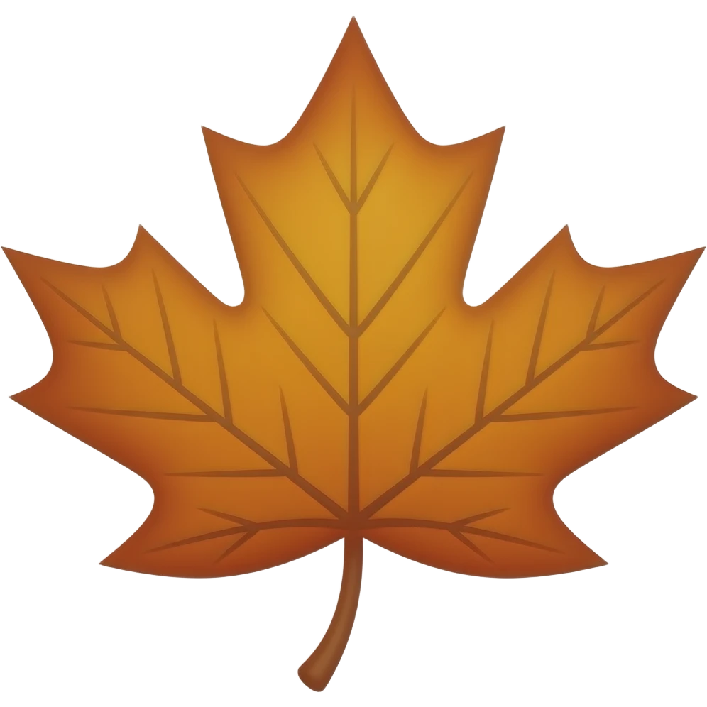 maple leaf emoji