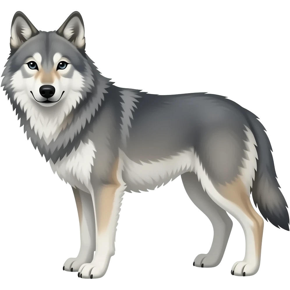 Wolf emoji