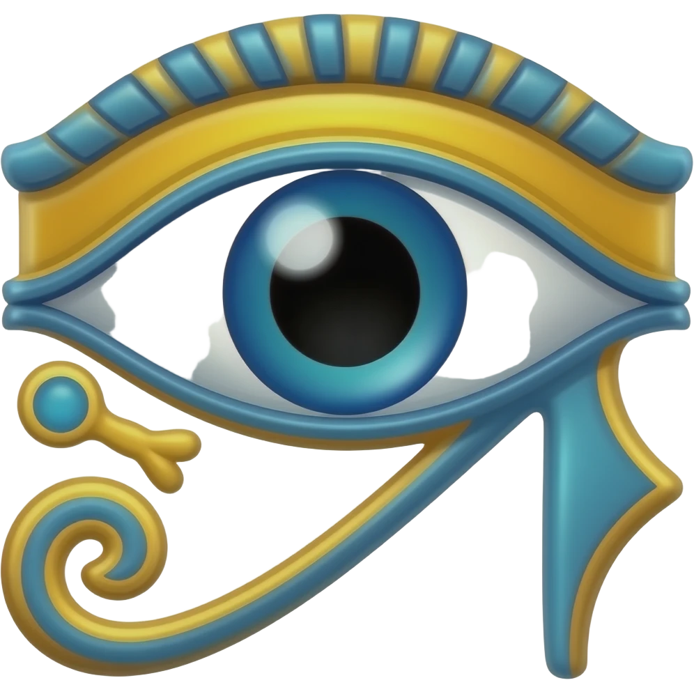ojo de horus emoji