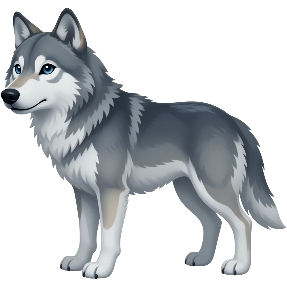 Create a galaxywolf emoji