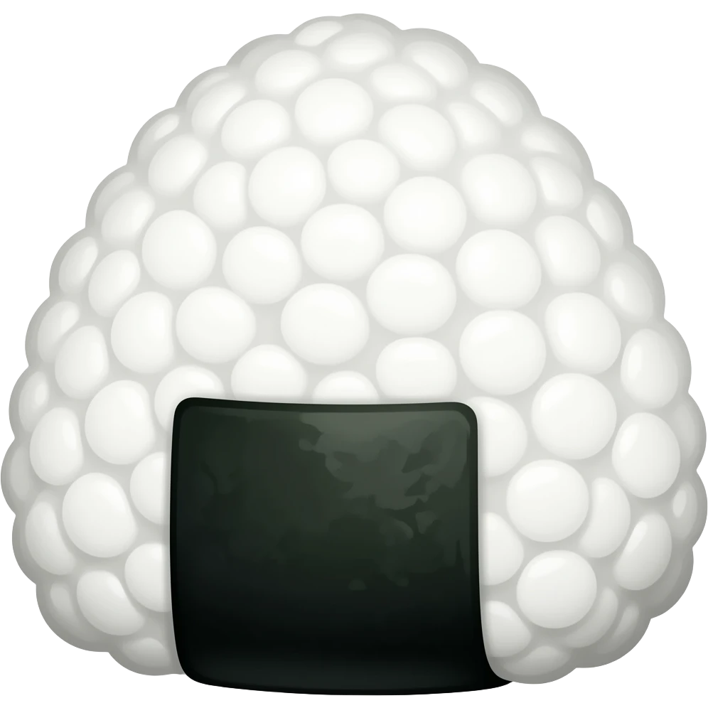 ball shape onigiri emoji