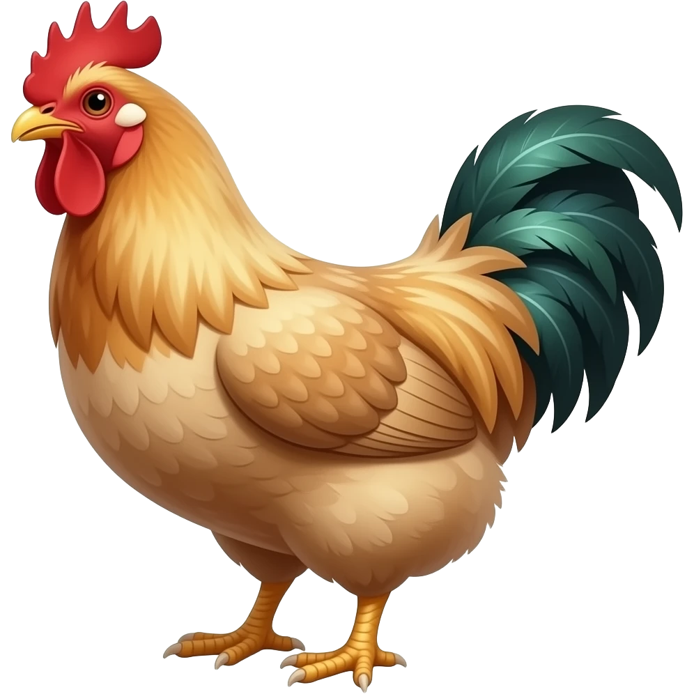 Hen emoji
