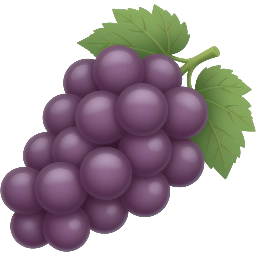 Grape emoji
