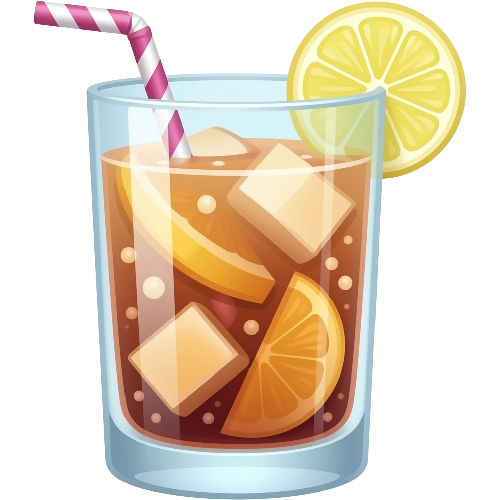 fancy drink emoji