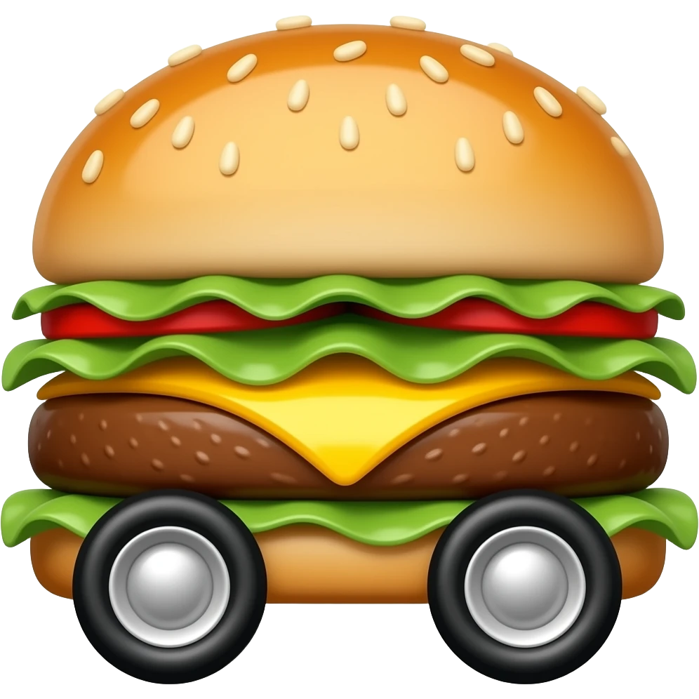🍔 car emoji