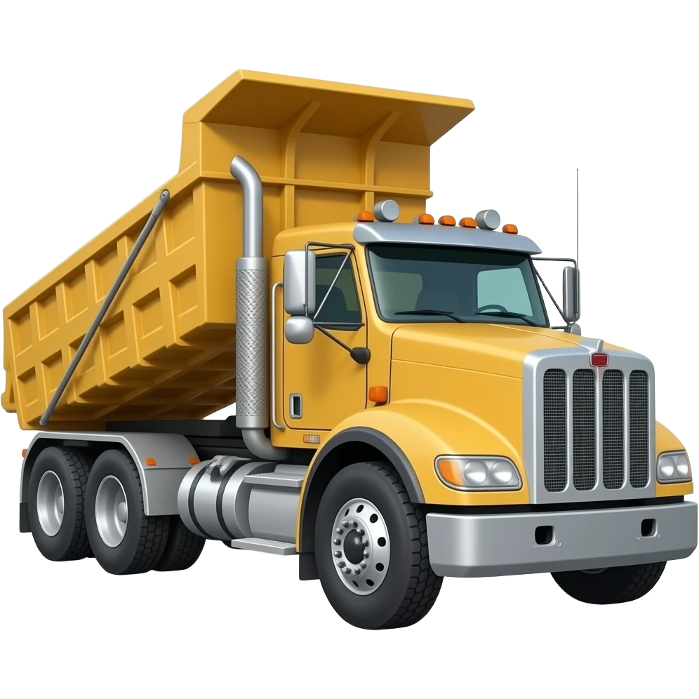 construction 12 roues avec benne basculante westernstar side-way emoji