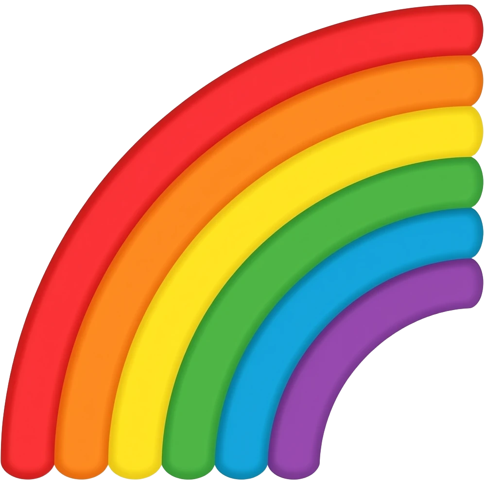 rainbow emoji