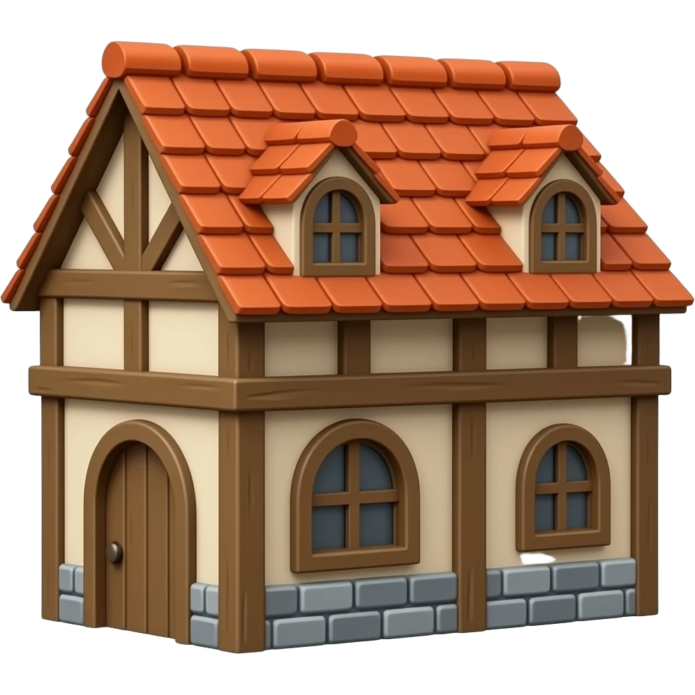 Tavern building emoji no background emoji