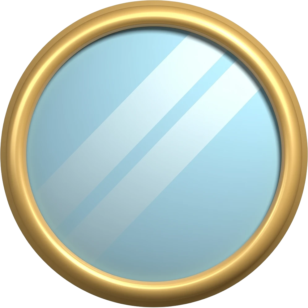 Mirror emoji