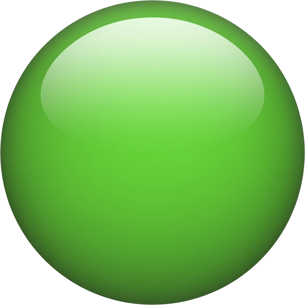 green circle emoji