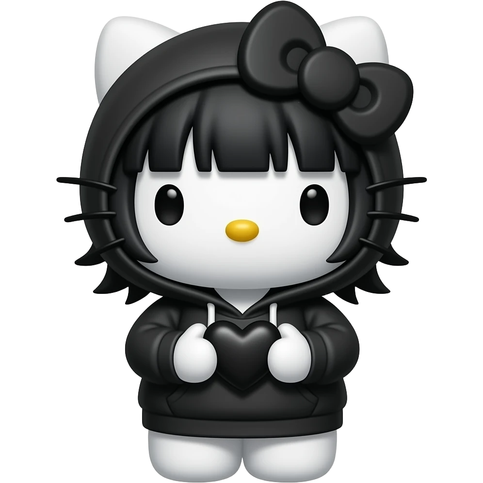 Emo hello kitty emoji