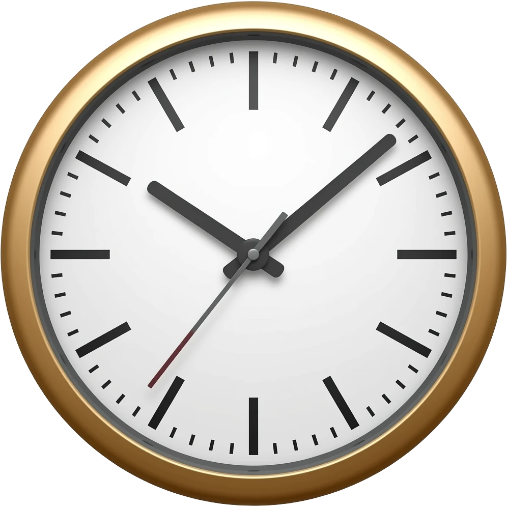 reloj emoji