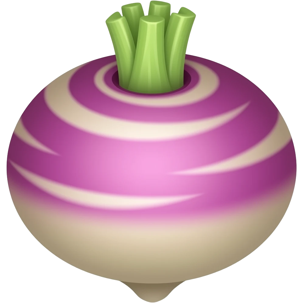 Turnip emoji