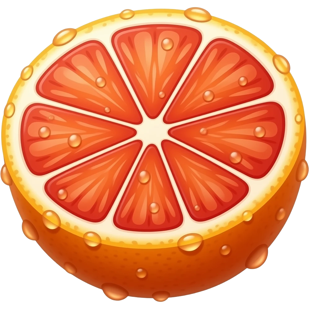 Grapefruit emoji