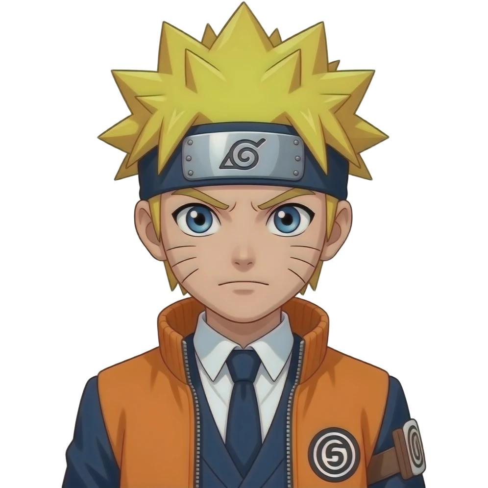 Danganronpa-Naruto-Goku anime boy emoji