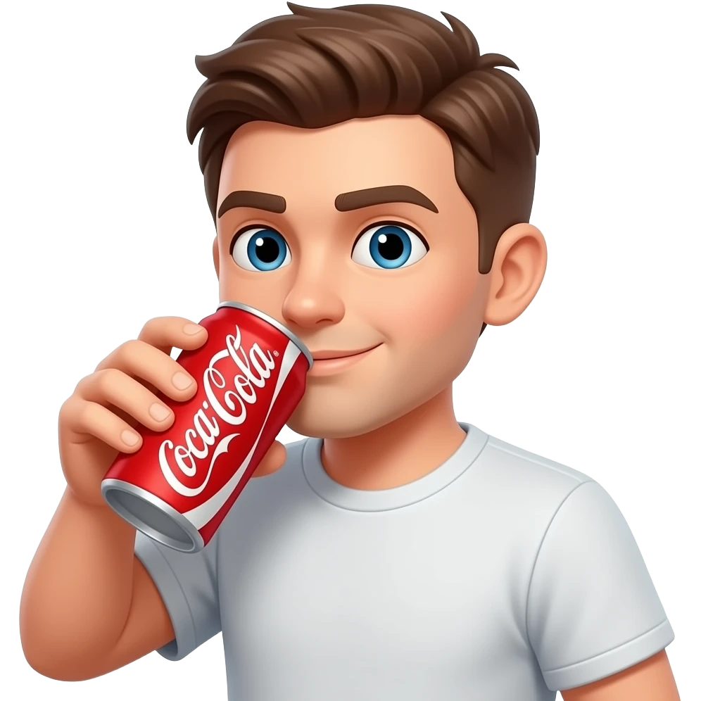 E bebi só coca cola emoji